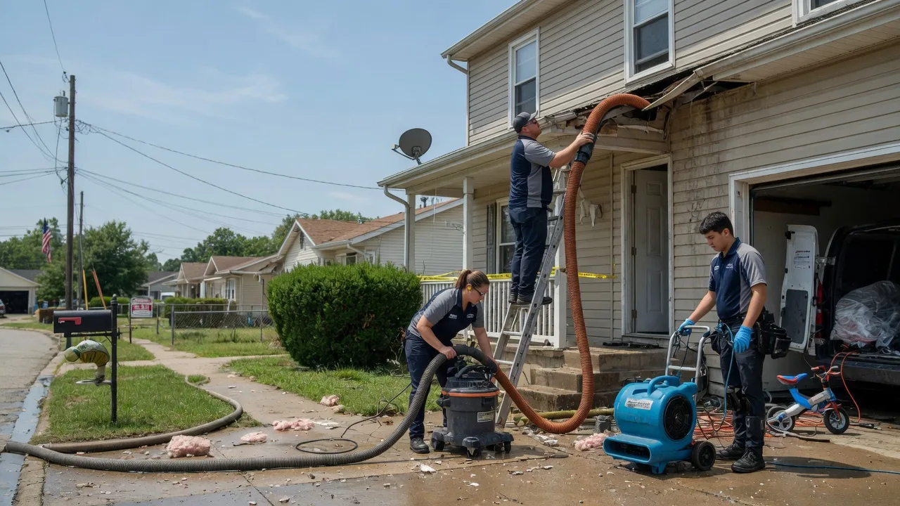 Water Damage Restoration in Harveysburg, OH near me